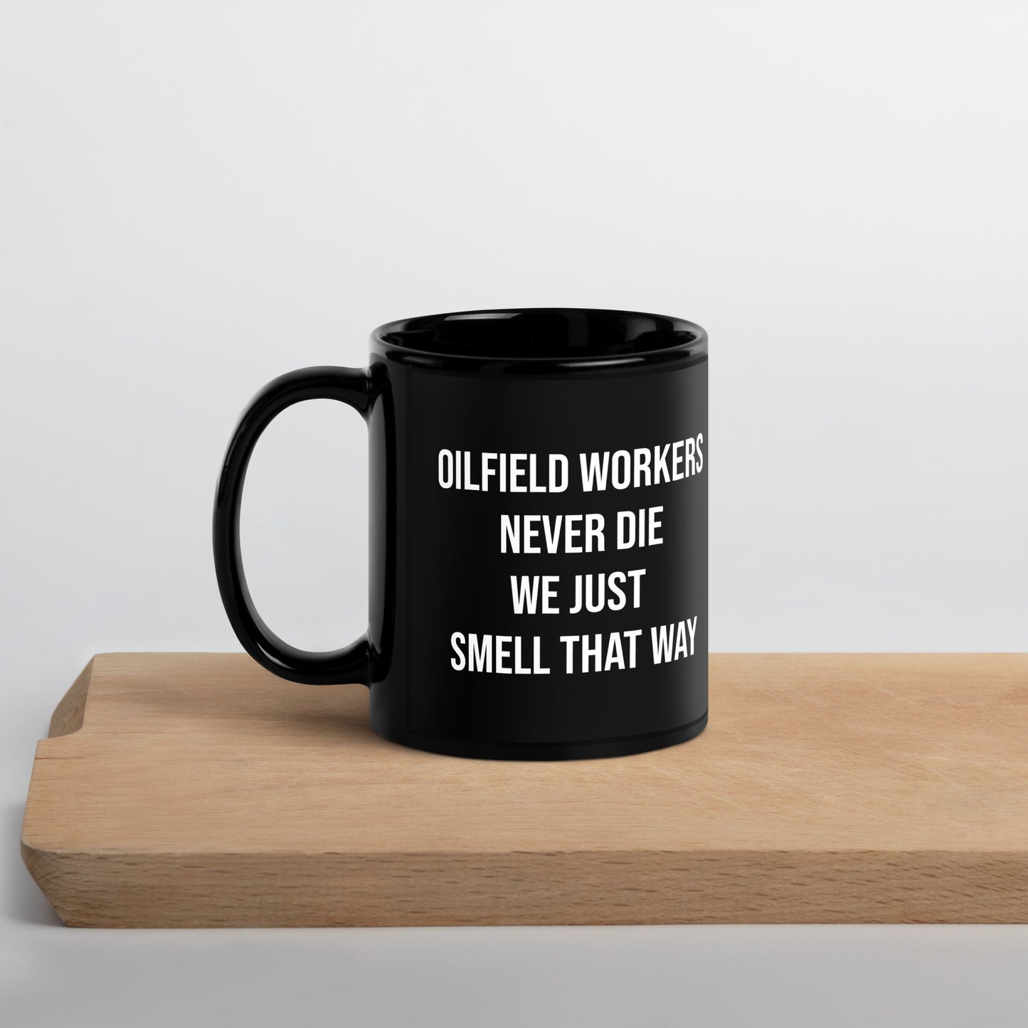 Black Glossy Mug - Smell Like It